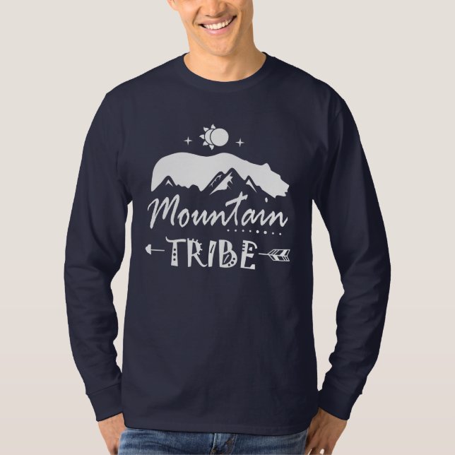 Camiseta de la tribu de las montañas para ciclista (Anverso)