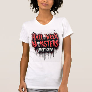 Camiseta de la tripulación callejera de Halloween