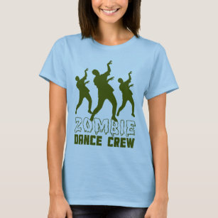 Camiseta de la tripulación de baile de Zombie