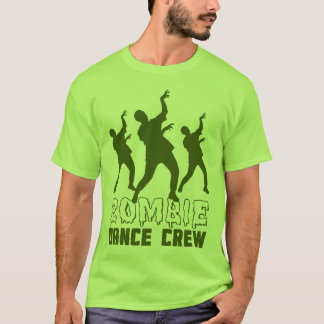 Camiseta de la tripulación de baile de Zombie