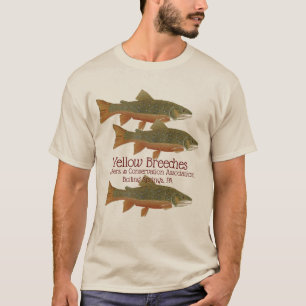 Camiseta de la trucha de arroyo de YBAC