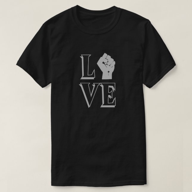 Camiseta DE LA UNIDAD DE AMOR (Diseño del anverso)