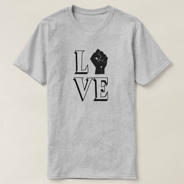 Camiseta DE LA UNIDAD DE AMOR (Diseño del anverso)