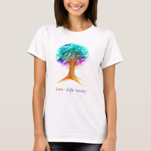 Camiseta de la Unidad de Amor del Árbol de la Vida