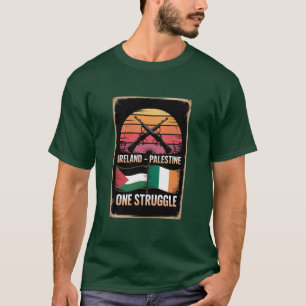 Camiseta de la Unidad de Irlanda Palestina en el D