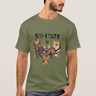 Camiseta de la Unidad de Perro de la Policía K9