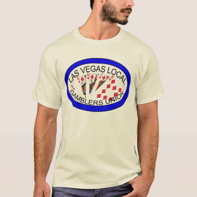 Camiseta de la unión del póker de Las Vegas (Anverso)