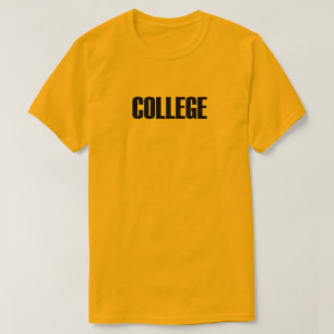 Camiseta de la universidad