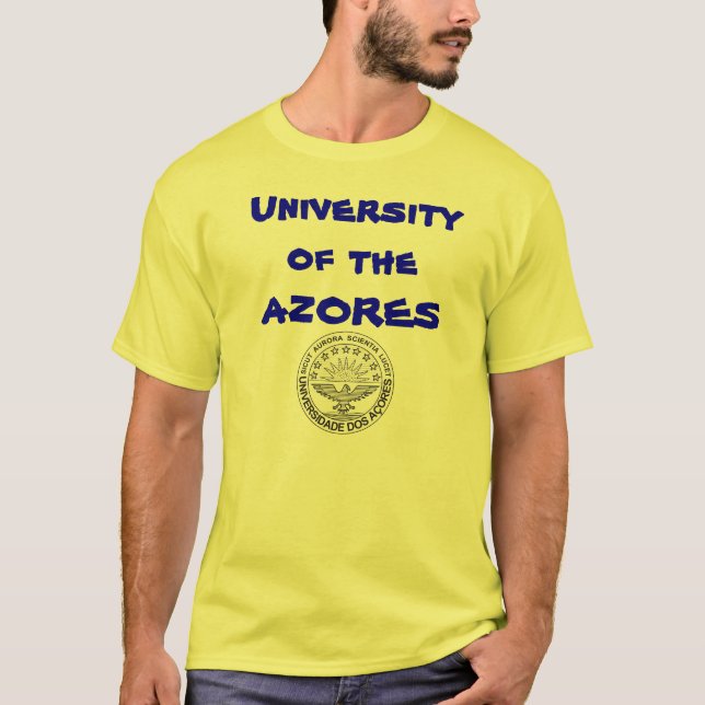 Camiseta de la universidad de Azores (Anverso)