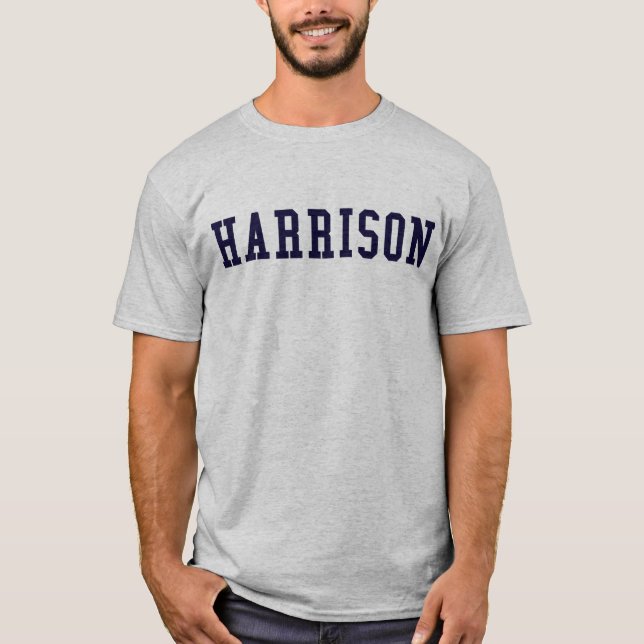 Camiseta de la universidad de Harrison (Anverso)