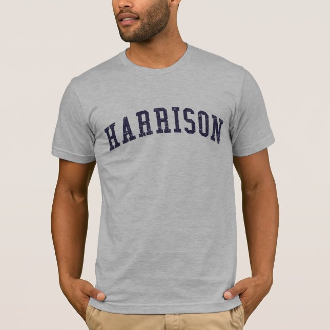 Camiseta de la universidad de Harrison (apenada) (Anverso)