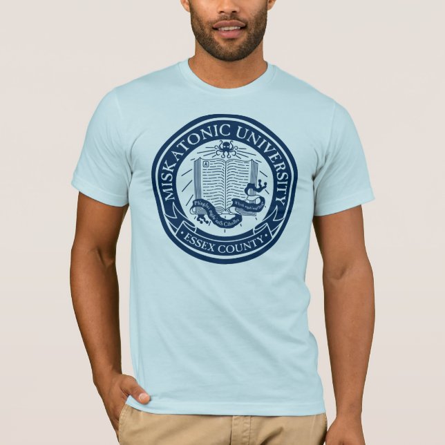 Camiseta de la universidad de Miskatonic (Anverso)