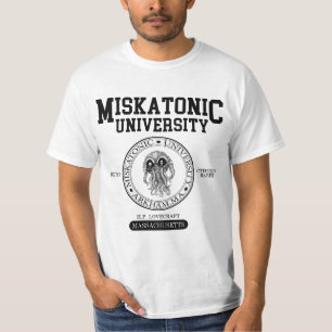 Camiseta de la universidad de Miskatonic
