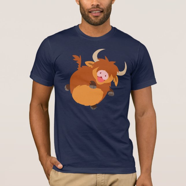 Camiseta de la vaca callejera de la montaña del Pe (Anverso)