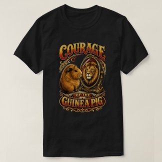 Camiseta de la valentía del conejillo de indias