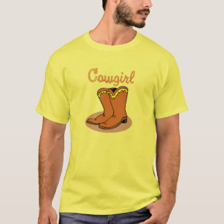 Camiseta de la vaquera