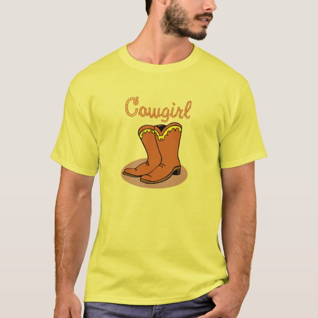 Camiseta de la vaquera (Anverso)