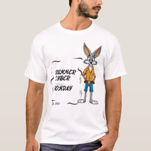 Camiseta de la venta del lunes cibernético de vera