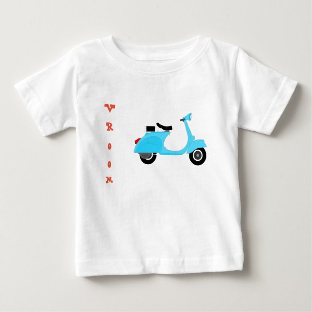 camiseta de la vespa (Anverso)