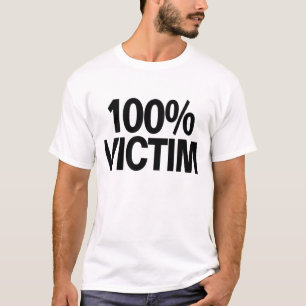 Camiseta de la víctima