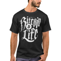 Camiseta de la vida de Bitcoin