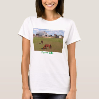Camiseta de la vida de la granja