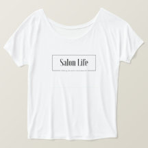 Camiseta de la vida del salón de las señoras de