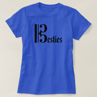 Camiseta de la viola de Besties