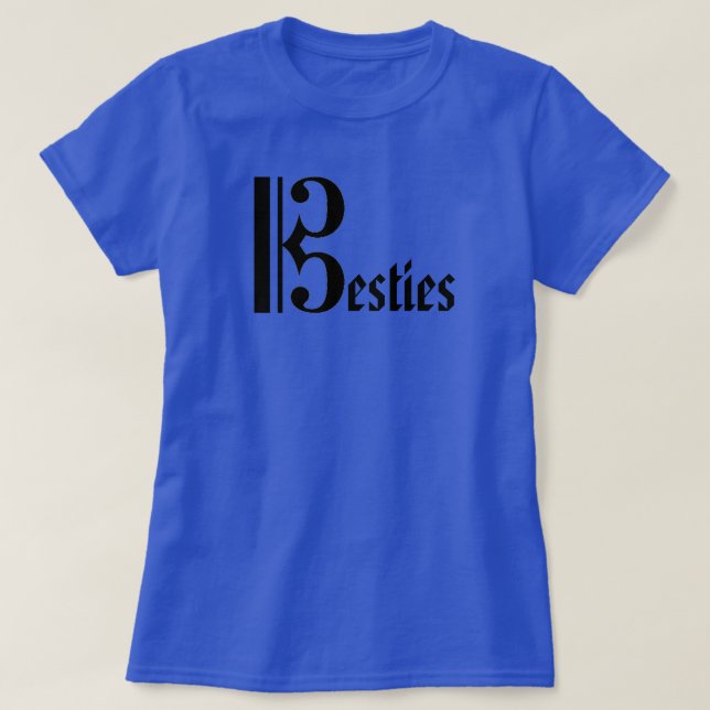 Camiseta de la viola de Besties (Diseño del anverso)