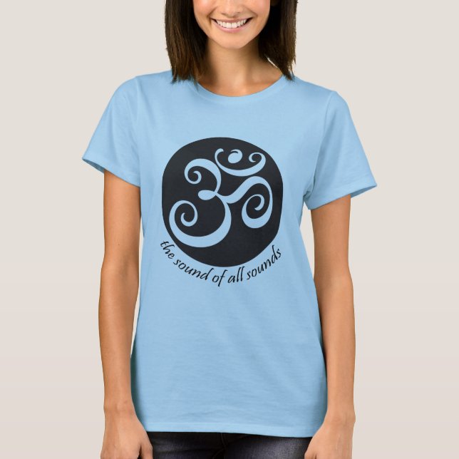 Camiseta de la yoga de OM (Anverso)