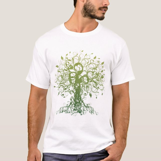 Camiseta de la yoga del alcohol (Anverso)