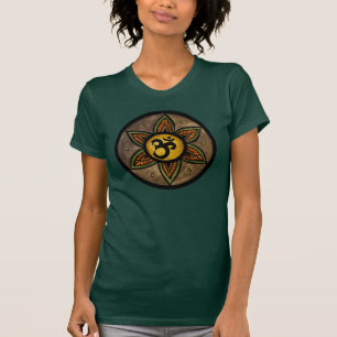 Camiseta de la yoga del ohmio