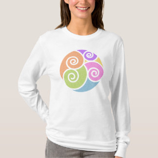 Camiseta de la yoga del remolino de OM