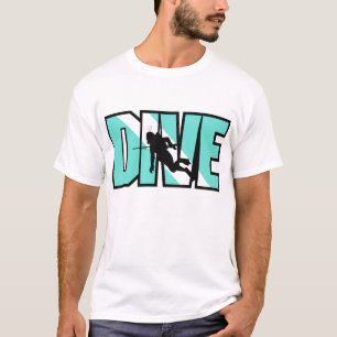 Camiseta de la zambullida