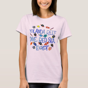 Camiseta de la zambullida del filón de Yolanda