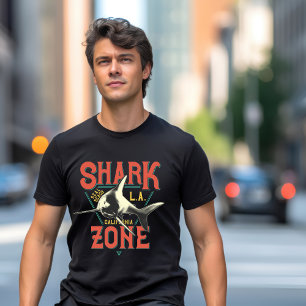 Camiseta de la zona del tiburón