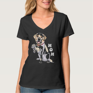 Camiseta De Lab Mom Fox Yellow Labrador Retriever