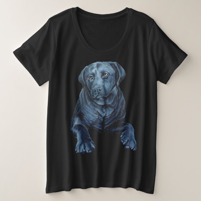 Camiseta de Labrador para mujeres más camiseta de  (Anverso del diseño)