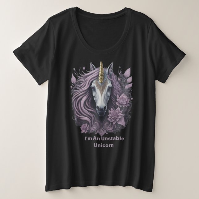 Camiseta de Lacework Unicorn (Anverso del diseño)