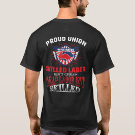Camiseta De Ladrillo De Sindicato Para El Trabajo