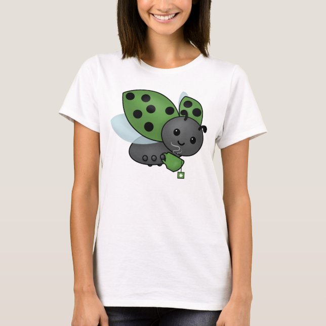 Camiseta De Ladybug Para Beber Té (Anverso)