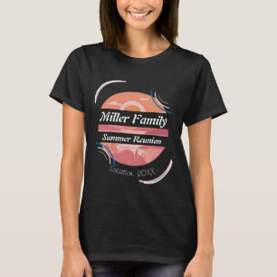 Camiseta de lago para reunión familiar de verano p