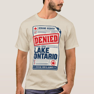 Camiseta de Lake Ontario, Solicitud de Cambio de N