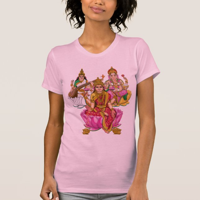 Camiseta de Lakshmi Ganesha (Anverso)