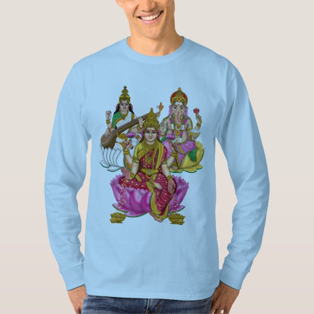 Camiseta de Lakshmi Ganesha (Anverso)
