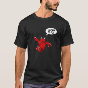 Camiseta de langosta crudo cangrejo de río regalo 