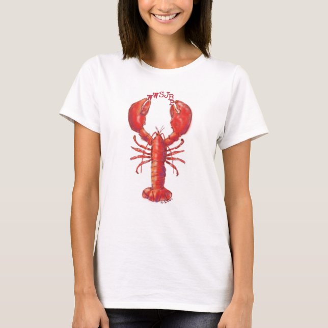 Camiseta de langosta para mujeres que apoyan al JB (Anverso)