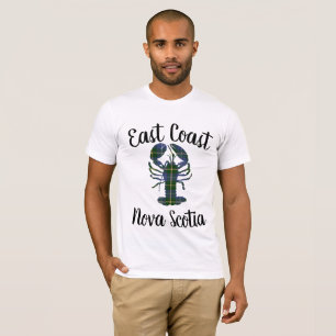 Camiseta de langosta tartan de la Costa Este de Nu