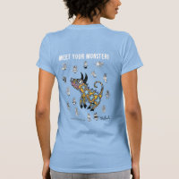 Camiseta de lanzamiento de transformación de monst