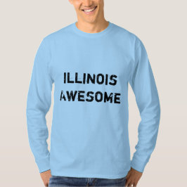 Camiseta de larga duración de Illinois